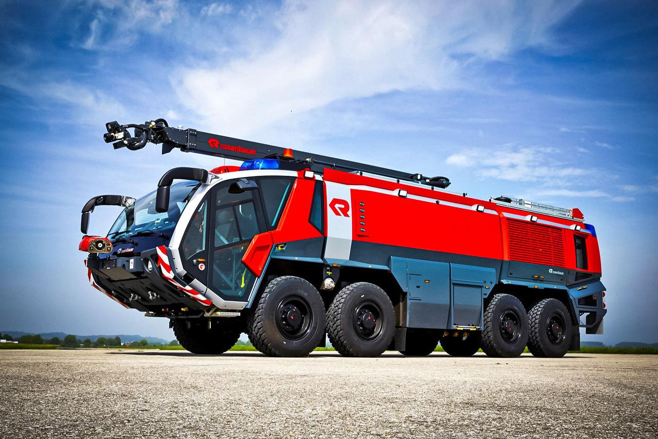 пожарная машина rosenbauer panther 8x8