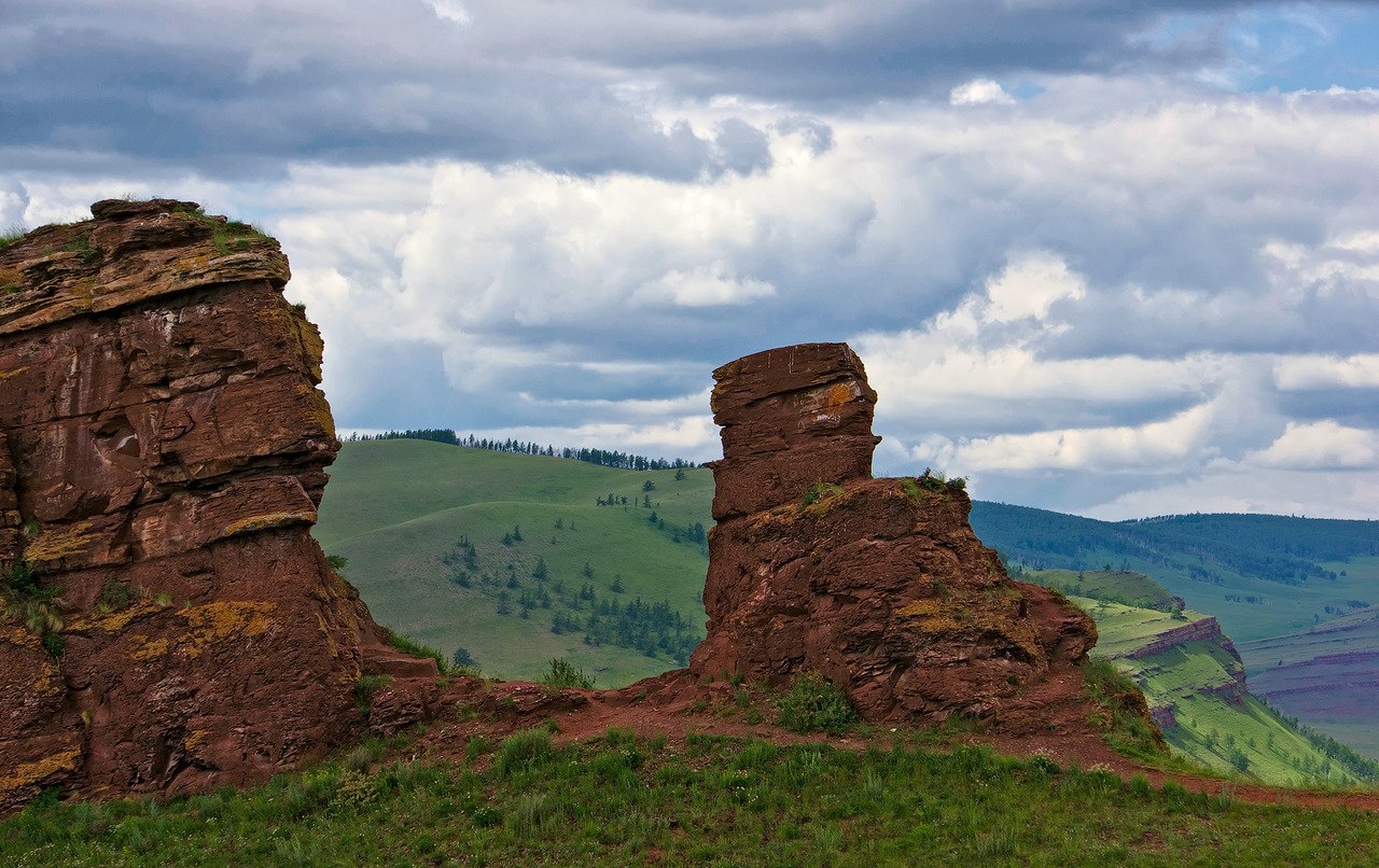 Хакасия Горная гряда