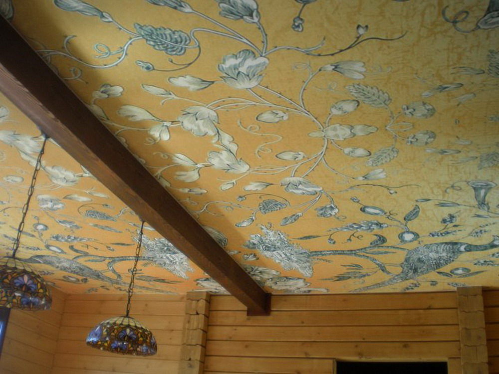 потолок из ткани своими руками пошаговая инструкция