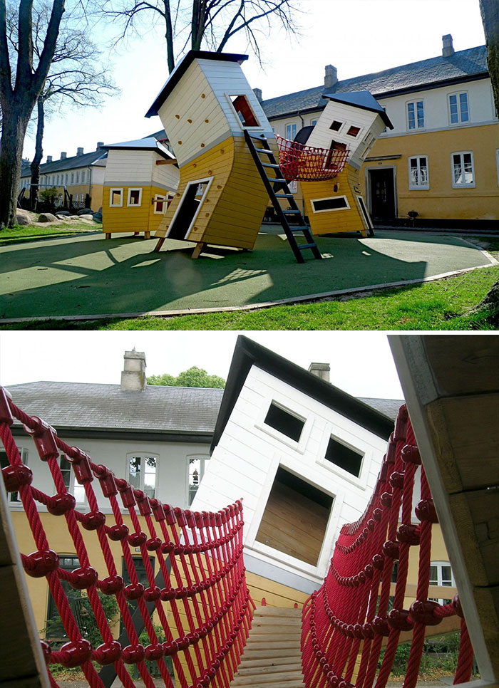 Восхитительные детские площадки от датской компании