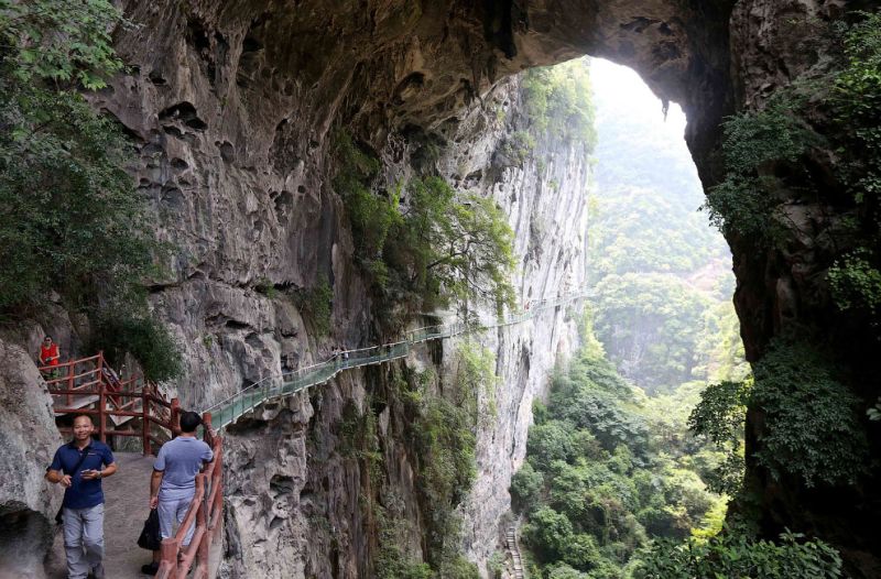 Экстремальный туризм в Китае: развлечения не для слабонервных Экстремальный туризм в Китае: развлечения не для слабонервных путешествие,страны,туризм