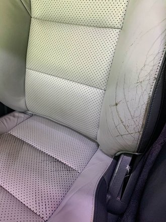 Старый кожаный салон. Восстановить или перешить? Старый кожаный салон. Восстановить или перешить? авто и мото,автосамоделки