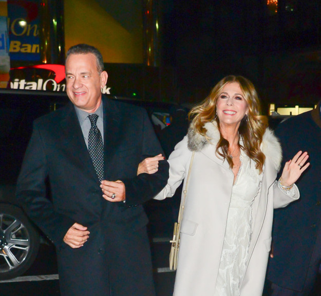 Tom Hanks and Rita Wilson looked like an old-Hollywood era glamour couple.