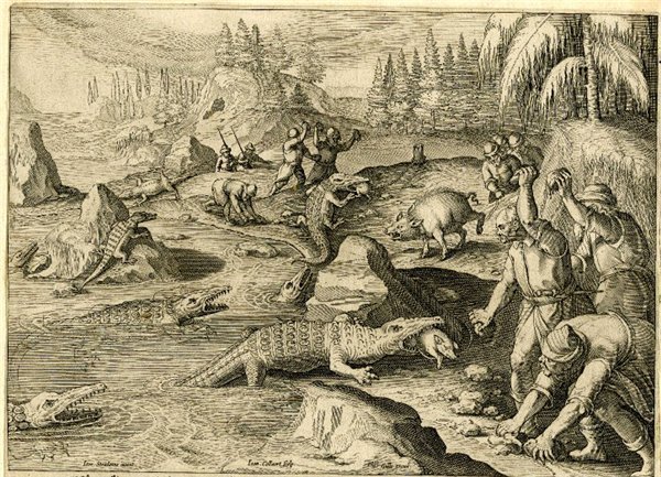Как Псков пережил нашествие крокодилов в 16 веке животные,интересное,история,нашествие крокодилов,Россия