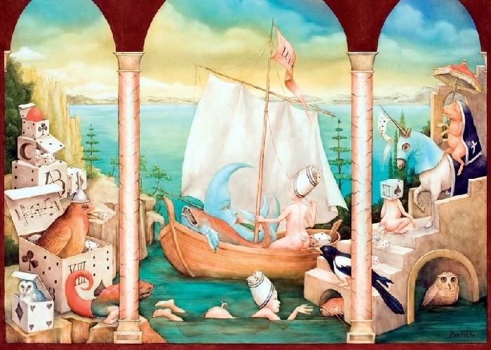 Картины современных художниц-сюрреалисток, которые порой кажутся абсурдными Картины современных художниц-сюрреалисток, которые порой кажутся абсурдными