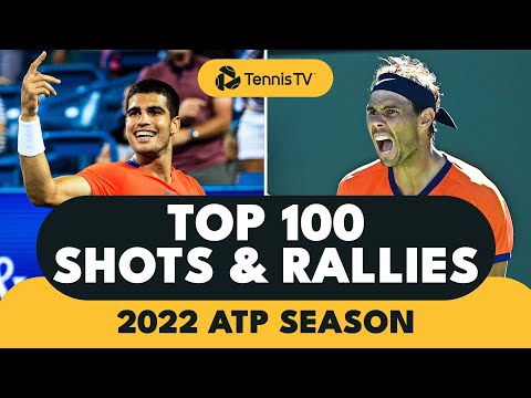 ATP опубликовала топ-100 лучших ударов и розыгрышей 2022-го