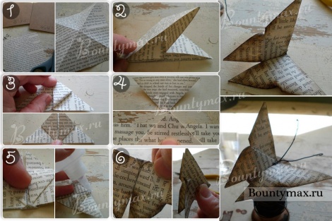 Как сделать бабочку своими руками из бумаги, ленты и других подручных материалов