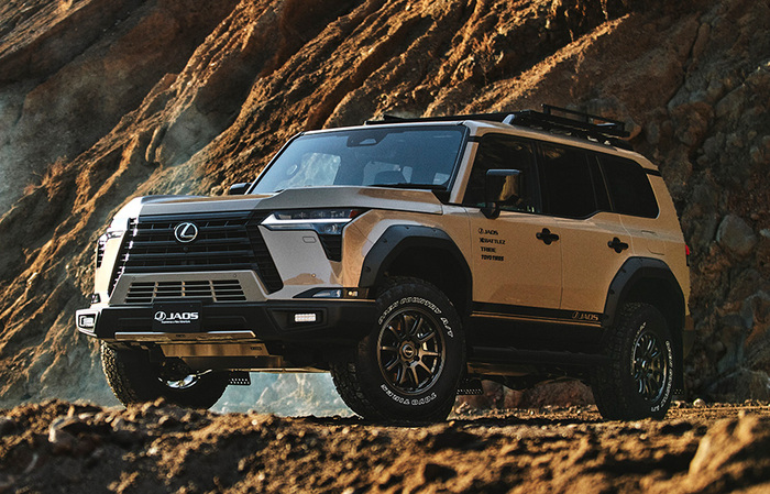 Lexus GX 550 в версии Overall, сильный и надежный