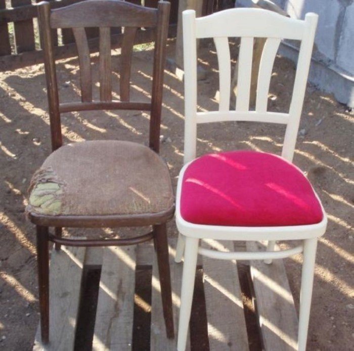 реставрация старых стульев в домашних условиях