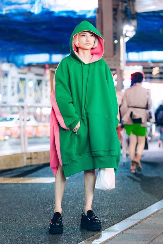 Мода, ты беспощадна! 16 фото ультра модных людей с улиц Токио интересное