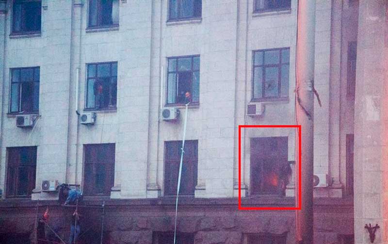 Как убивали одесситов в Доме Профсоюзов 2 мая 2014 г.
