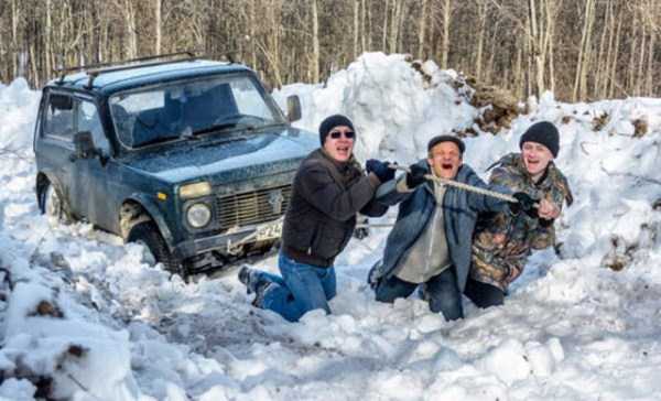 Русская зима: восторг западных соцсетей! 