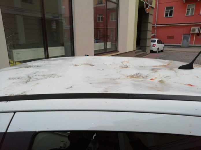 Пьяный рязанец разбил окна офиса и повредил автомобиль ночью на Первомайском проспекте