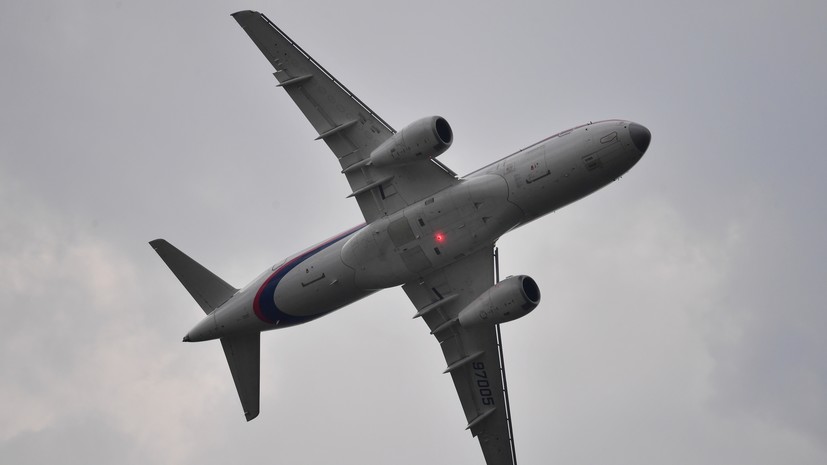 «Борт упал в лесном массиве»: возле Коломны потерпел крушение самолёт Sukhoi Superjet 100 с тремя членами экипажа