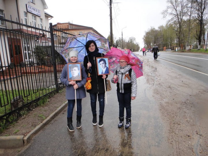 День Победы в северном Подмосковье, г.Талдом