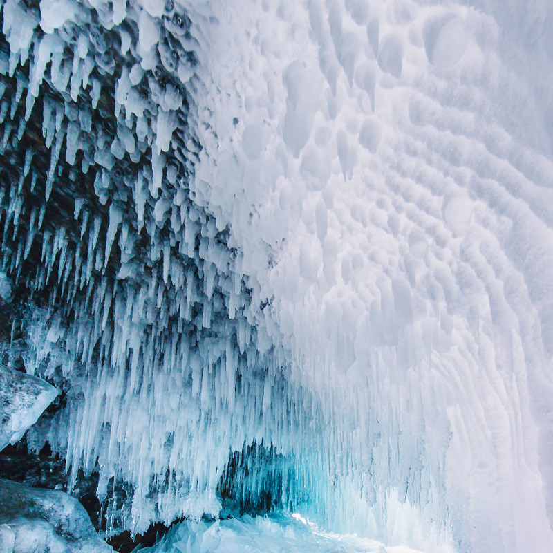 Байкал - самое глубокое озеро на Земле байкал, лед, озеро, фотография