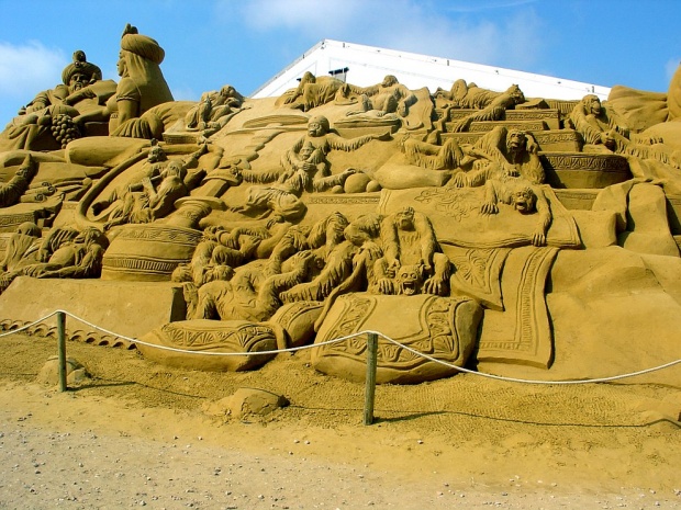 Скульптуры из песка, которые поразят даже самое изощренное воображение мастерство,скульптура,творчество