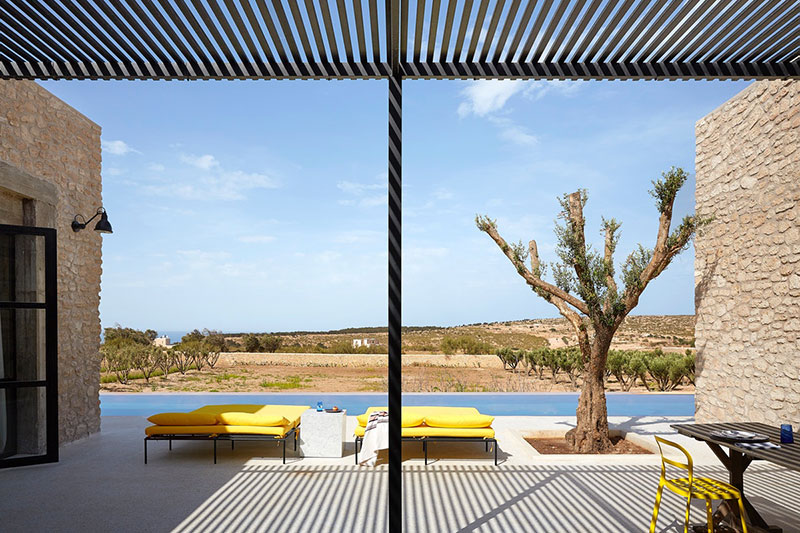 Райская вилла в пустыне Марокко Райская вилла в пустыне Марокко бассейн