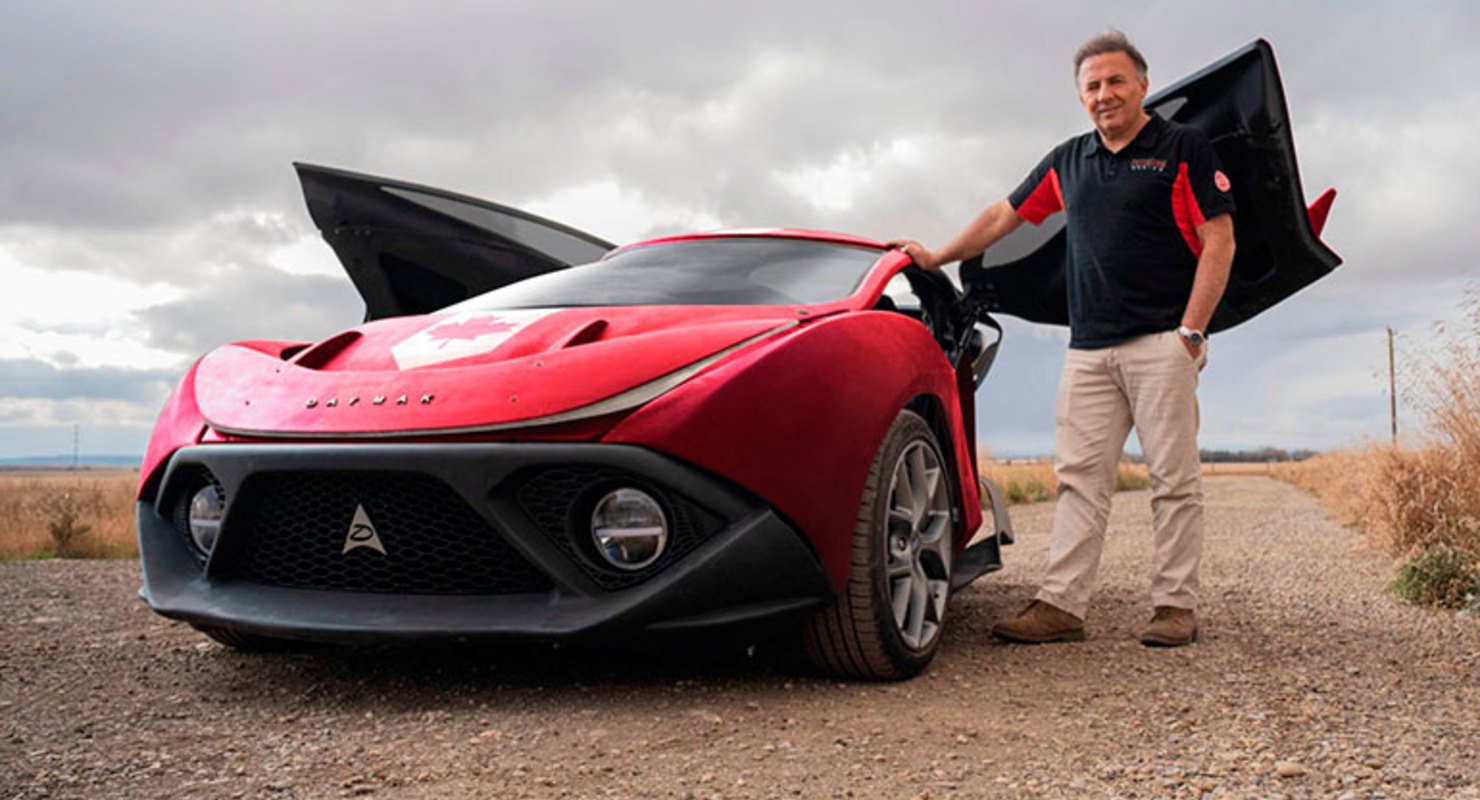 Канадский производитель Daymak представил первый прототип электромобиля