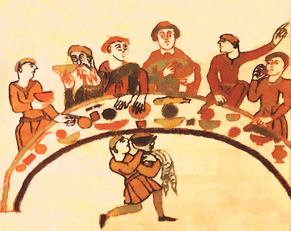 Студенты в Средние века: посвящение, общага и дедовщина 