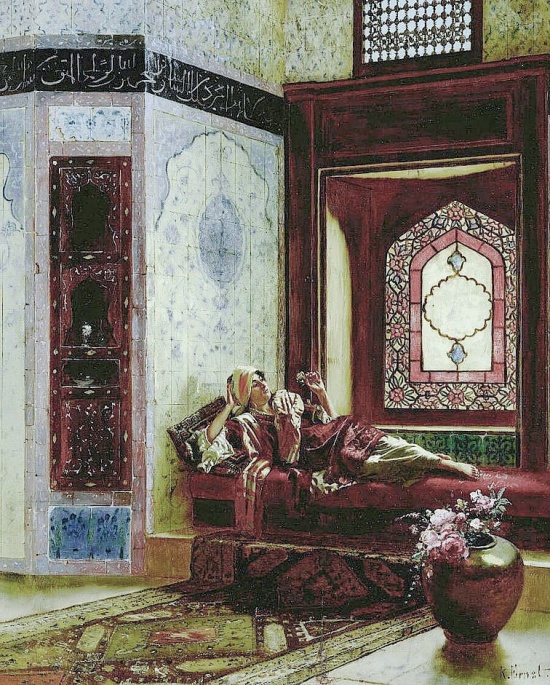 Мастер восточных сюжетов Rudolf, Эрнст, австрийского, Париж, Рудольфа, Рудольф, Ernst, художник, Востоку, Эрнста, Ближнему,   Восточные, большим, работы, экспонировал, успехом, Совершил, путешествий, несколько, выставках