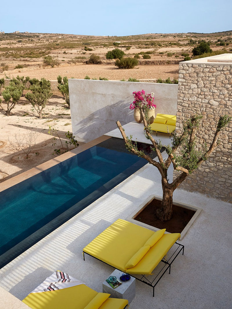 Райская вилла в пустыне Марокко Райская вилла в пустыне Марокко бассейн