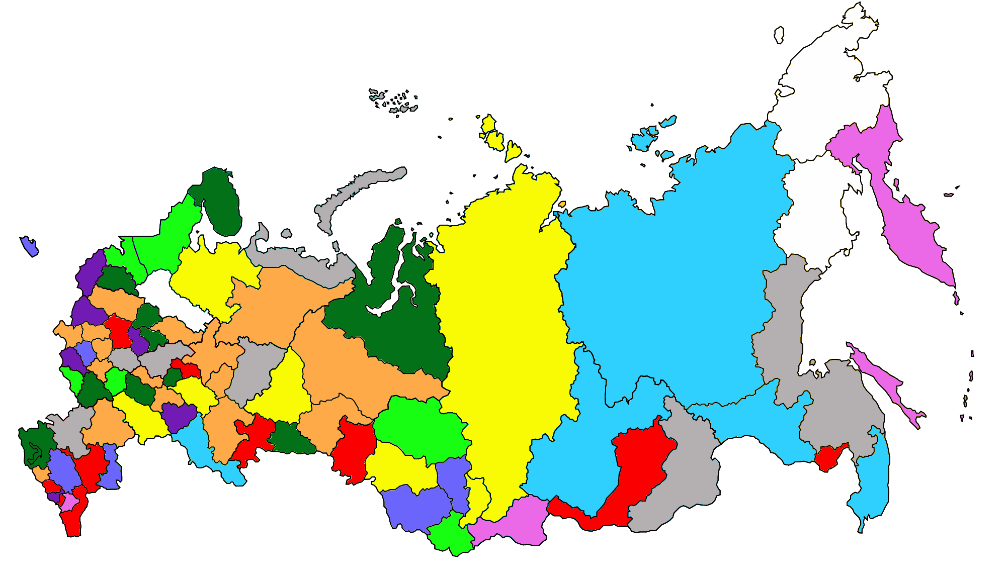 Русские регионы. Россия регионы карта карта России регион. Карта России с областями без названий. Карта субъектов РФ без названий. Области России на карте России.