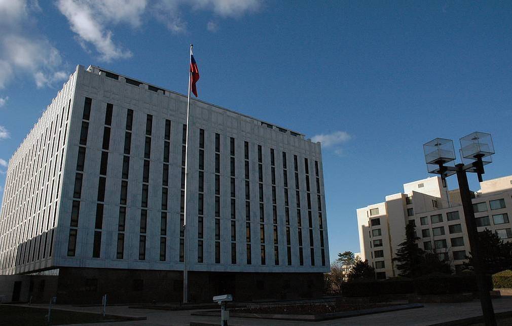 Здание посольства России в США Анатолий Бочинин/ТАСС