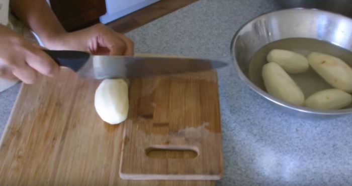 Как сделать картофельную спиральку