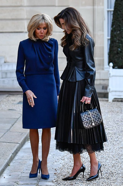 Эммануэль и Брижит Макрон встретились с королевой Ранией и королем Абдаллой II Эммануэль и Брижит Макрон встретились с королевой Ранией и королем Абдаллой II Новости