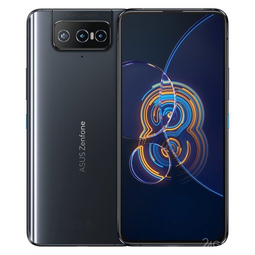 Смартфон ASUS Zenfone 8 Flip с поворотной камерой и чипом Snapdragon 888 Zenfone, датчик, обеспечивает, матрицей, модели, дисплеем, смартфон, градусов, дюйма, работает, диафрагмой, кратным, Samsung, имеет, объемом, памяти, камер, используется, полноценным, базовой