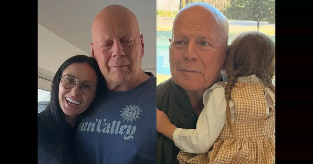 Брюс Уиллис в день рождения: трогательные моменты с внучкой