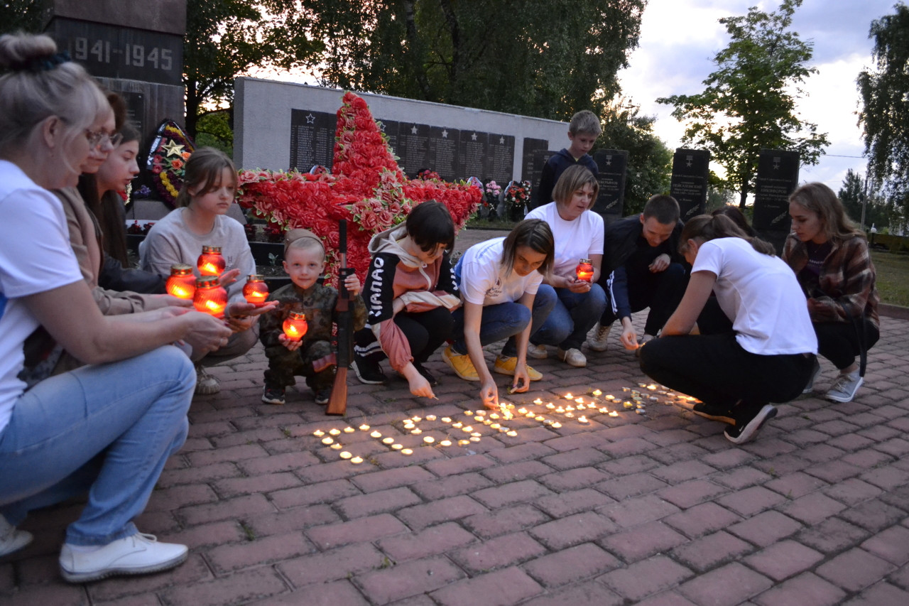 Акция "Свеча памяти" прошла в муниципалитетах по всей Тверской области