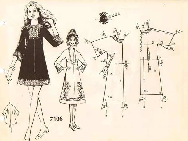 Пообещала себе сшить нечто подобное, шикарные выкройки ретро платьев… Одежда
