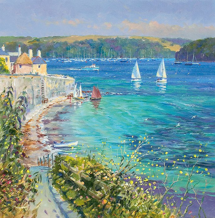 Сколько моря, cколько солнца, cколько лета! Художник Ted Dyer Сколько моря, cколько солнца, cколько лета! Художник Ted Dyer живопись