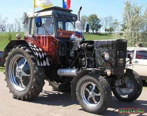 Удивительные трудяги сельской местности авто, прикол, трактор, тюнинг
