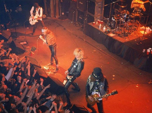 Guns N’ Roses в отеле The Ritz, Нью-Йорк, 1988 год. история, факты