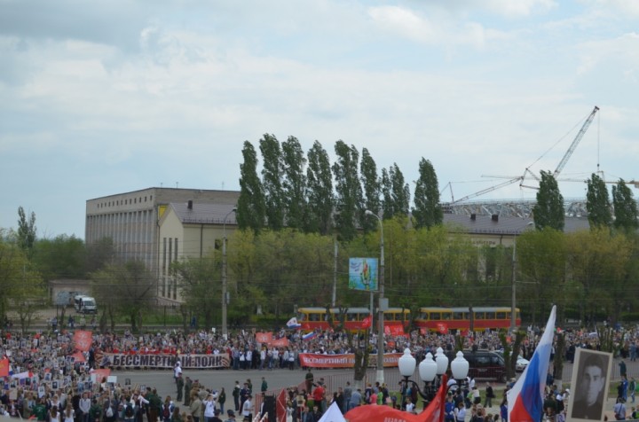 Бессмертный полк в городе-герое Волгограде