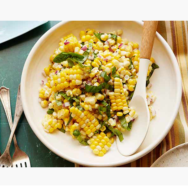 fresh corn salad Салатное ноу хау, или Инструкция по «сборке» летних салатов