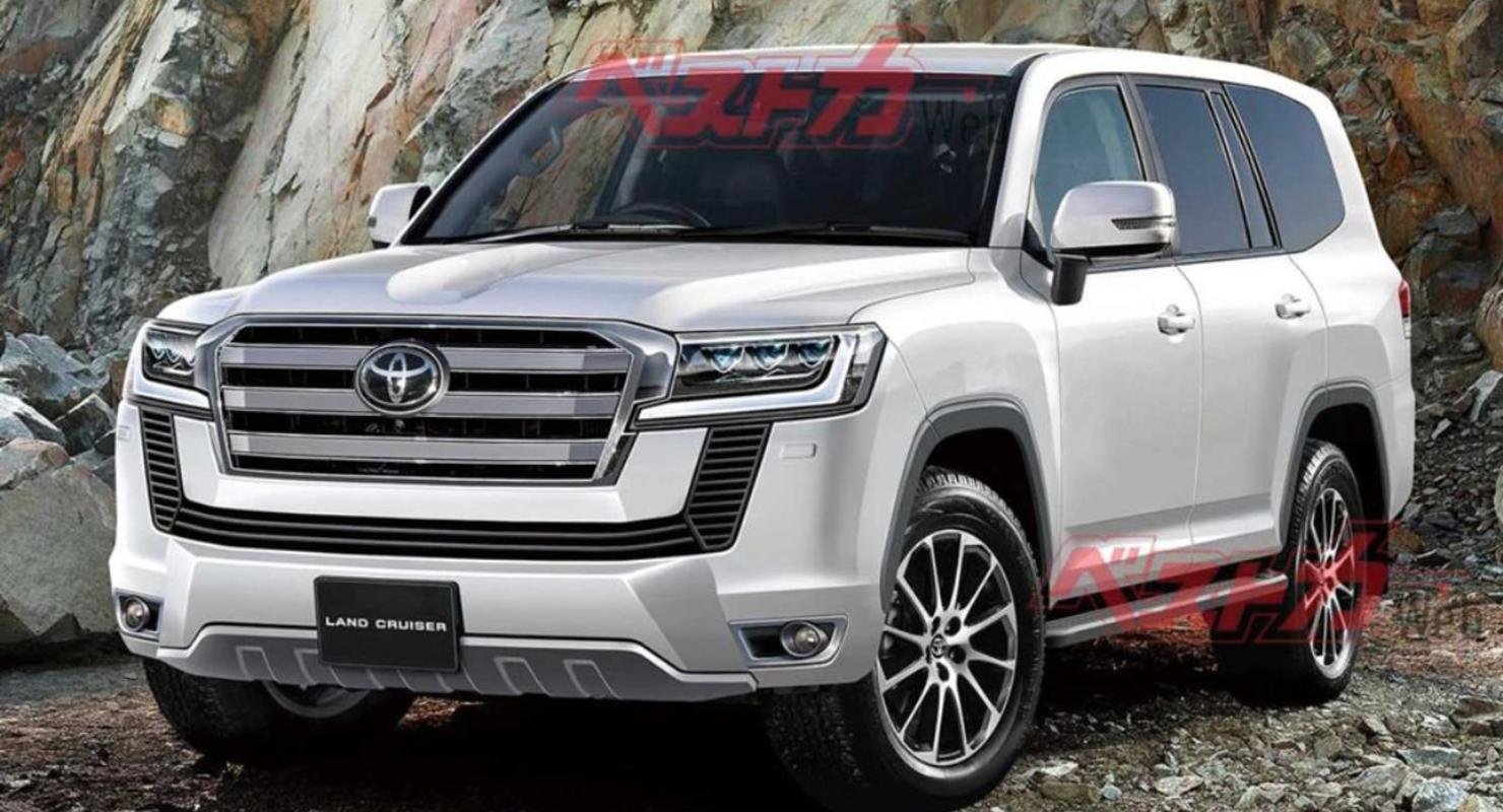В Сеть попали заводские чертежи нового внедорожника Toyota Land Cruiser 300 будущего модельного года