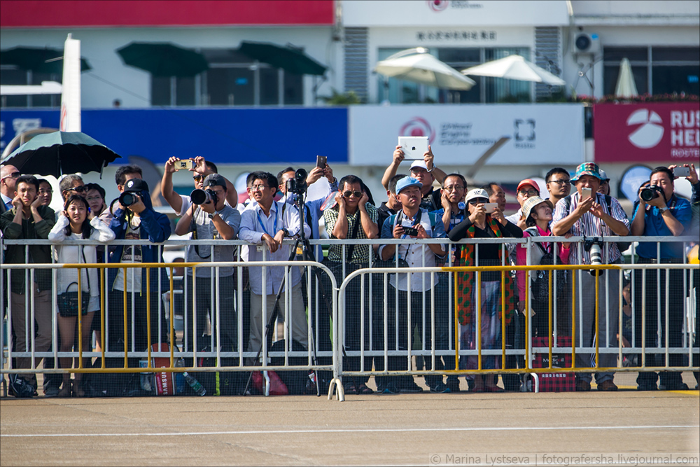 Русские витязи и Стрижи на China Airshow 2016