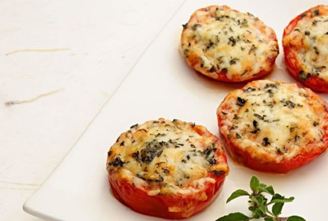 помидоры с сыром фото