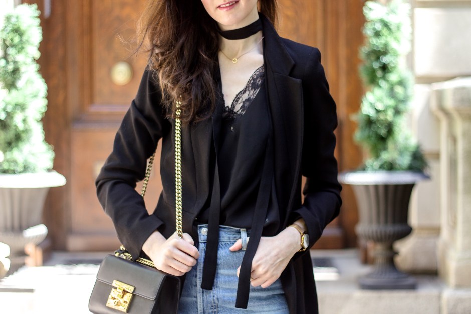 NYC Blogger: Blazer and mom jeans 4