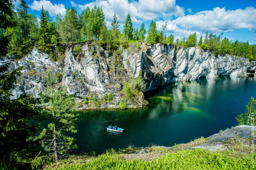 Горный парк Рускеала, Карелия