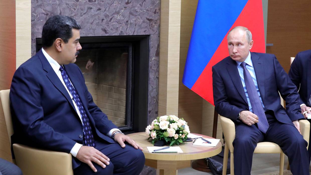 Путин провел телефонные переговоры с президентом Венесуэлы Мадуро