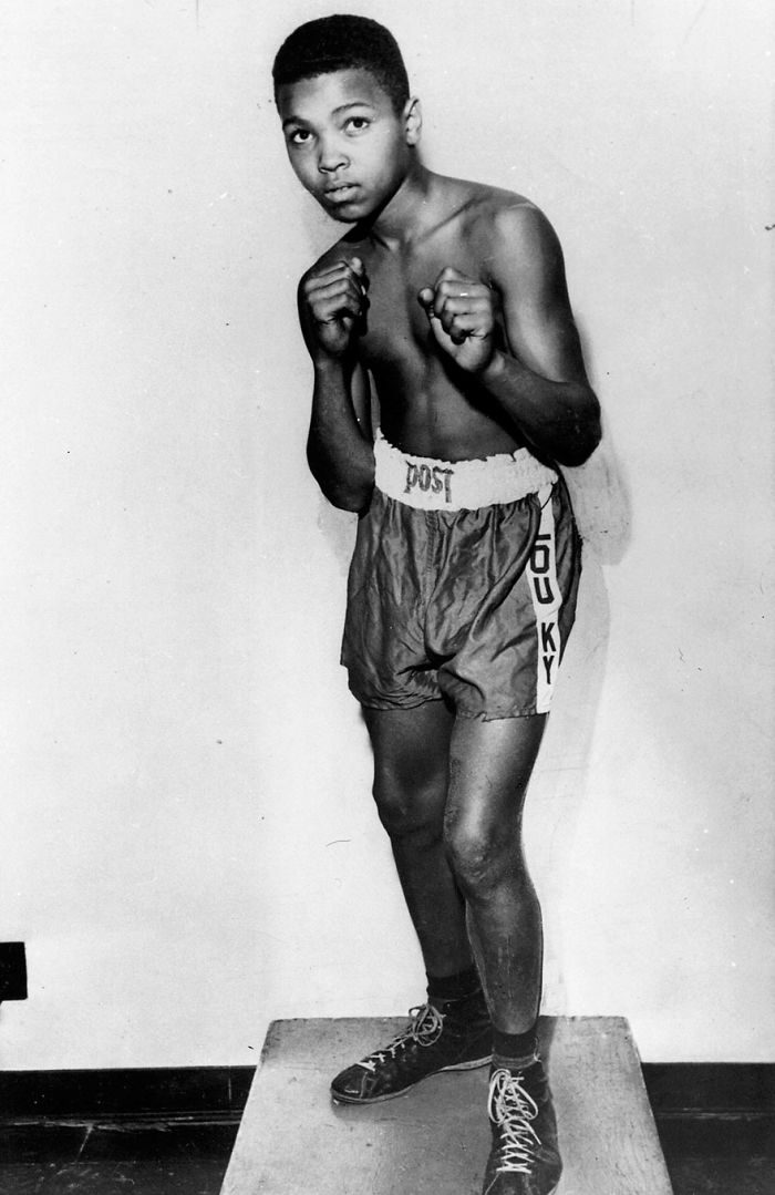 Boxer Cassius Clay Is Shown In 1954
