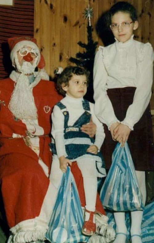 Жуткие и нелепые фотографии с Сантой Жуткие и нелепые фотографии с Сантой