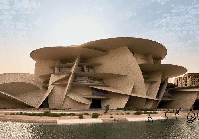 В Катаре открылся Национальный музей, который уже окрестили «самым необычным зданием десятилетия» архитектура,шедевры