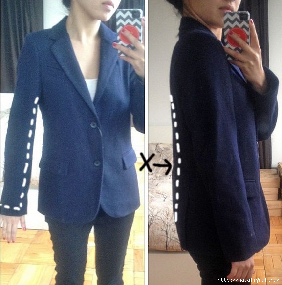 Уж если переделывать одежду, то правильно одежда