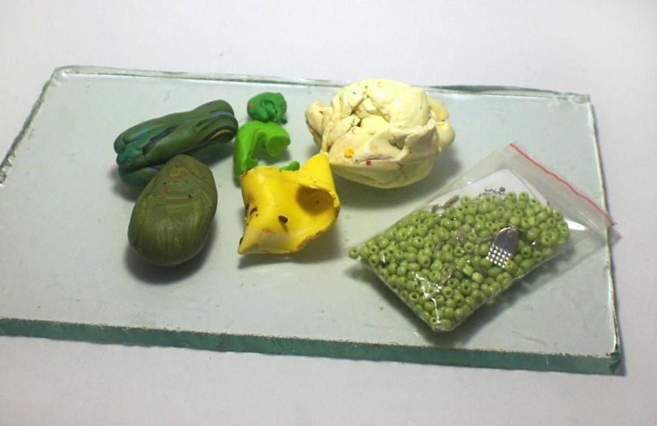 Работа с полимерной глиной